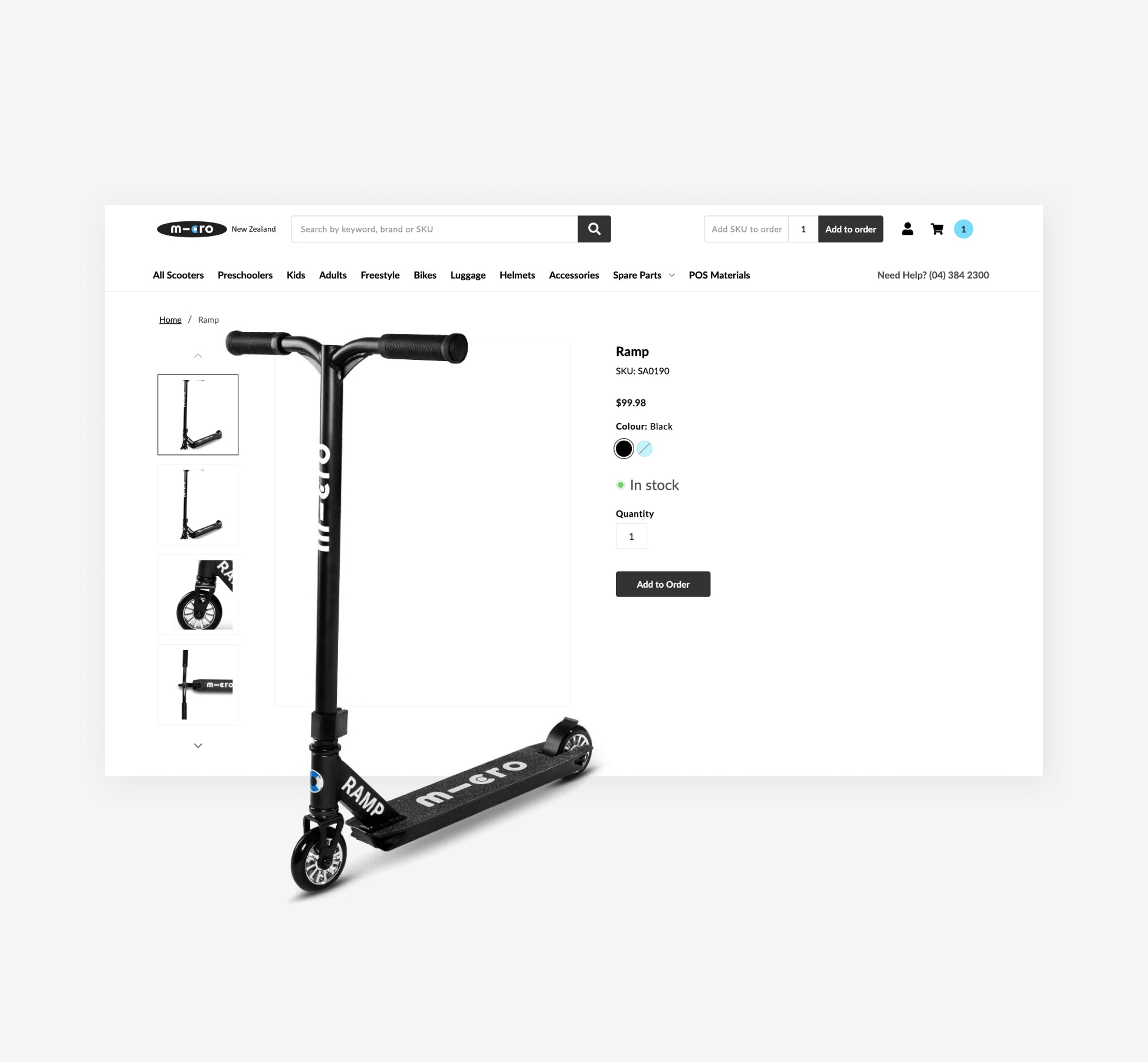 Micro Scooters B2B