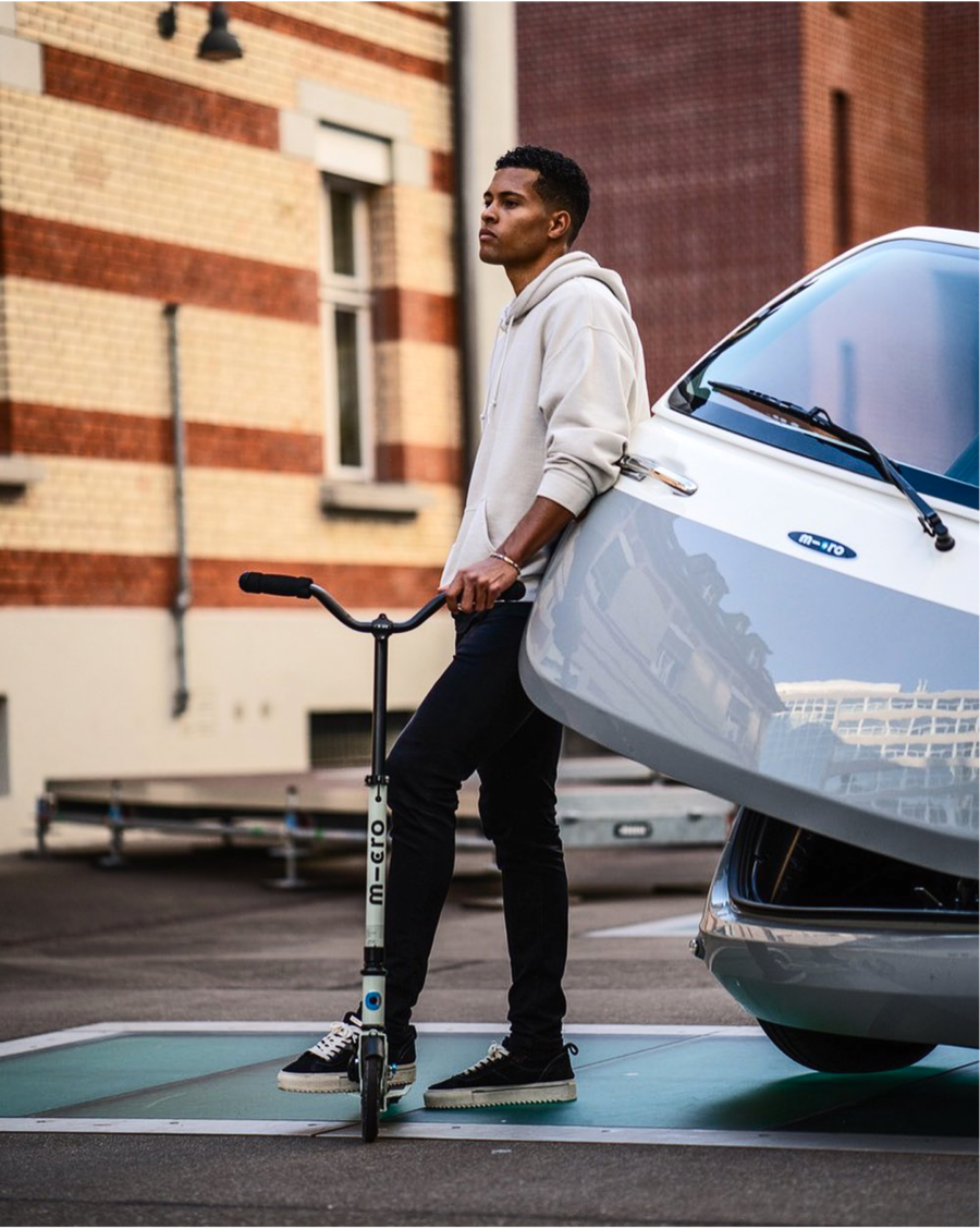 Micro Scooters lifestyle campaign editorial